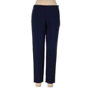 Magaschoni Cropped Straight Cut Trouser Pants Black Size 6